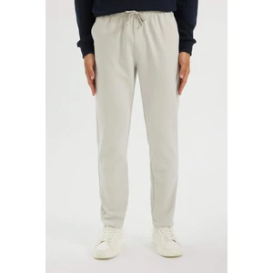 Jogger Pantolon Basic Düz Beli Bağcıklı Cepli Düz Paça C6022AX24AU