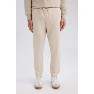 Jogger Eşofman Altı Standart Fit Basic Düz Beli Bağcıklı Lastikli Paça Cepli A6468AX24AU