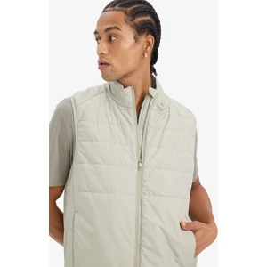 DeFactoFit Su İtici Rüzgar Geçirmez Regular Fit Fermuarlı Cepli Yelek