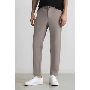 Jogger Düz Paça Her Yöne Esneyen Yazlık Kumaş Pantolon T6317AZ25SP