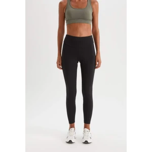 DeFactoFit Yüksek Bel Beli Saran Esnek Basic Düz Sporcu Tayt B4147AX25SP