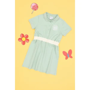 U.s. Polo Assn. Kız Çocuk Su Yeşili Elbise (Örme) 50306260-VR048