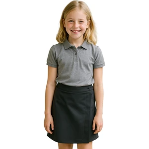 Kanvas Kız Çocuk Şort Etek