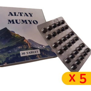 Altay Mumyo Saf Mumiyo 5'li Set (150 Tablet)
