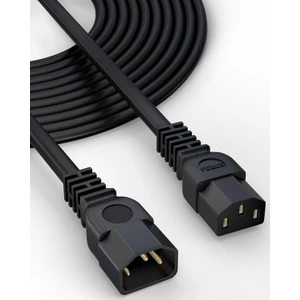 1.5 Metre 1.5mt Male To Female Extension Cord Güç Uzatma Kablosu Pc Bilgisayar Monitör Pdu Sahne Işığı Baskül C13 C14 Elektrik Kablosu