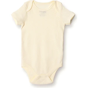 Hellobaby Jakarlı Kısa Kol Body