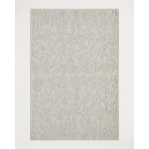 Floweret Pamuklu Bukle Kilim 120X180 cm Krem