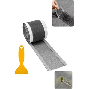 4 Metre 12 cm Banyo Duş Gider Süzgeci Gider Koruyucu Sineklik Tamir Aparatı Kesilir Koruyucu File