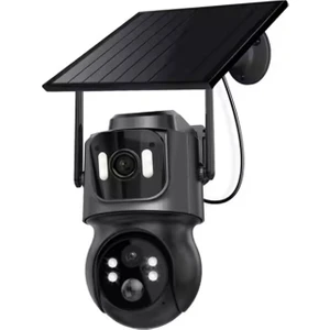 Ys-09 Wifi Dahili Kamera Açık Çift Lens Wifi Güneş Panelli