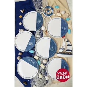 Bodrum Serisi Nordıc Servis Tabağı 28 cm 6 Adet 22914-17