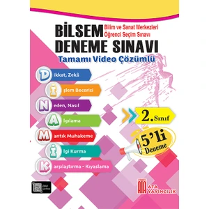 2. Sınıf Bilsem 5'Li Deneme Sınavı