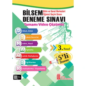 3. Sınıf Bilsem 5'Li Deneme Sınavı