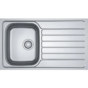 Spark Skl 611 Tek Gözlü Sağ Damlalıklı Dekorlu Paslanmaz Çelik Mutfak Eviyesi