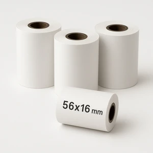 56X16 mm Termal Pos Rulosu - Bpa Içermez- 10'lu Paket