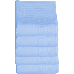 5 Li Otel Ayak Havlusu Bukle Ayak Izli 50X70 cm Renkli 16/2 Avs 250 gr