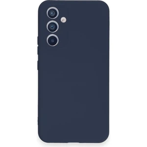 Samsung Galaxy A54 5g Kılıf Nano Içi Kadife Silikon - Lacivert