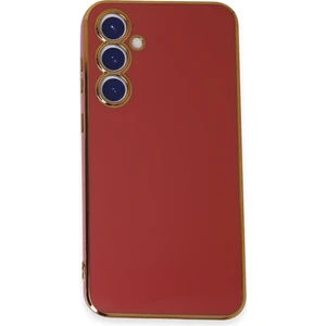 Samsung Galaxy S23 Fe Kılıf Volet Silikon - Kırmızı