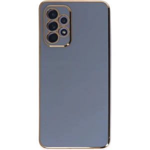 Samsung Galaxy A52 Kılıf Volet Silikon - Mavi