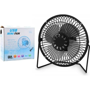 Masa Üstü USB Fan Soğutucu Vantilatör Klima USB Girişli Metal Serinletici Fan Vantilatör Masaüstü