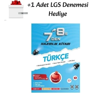Nartest Yayınları 7 Den 8 E Türkçe Hazırlık Kitabı + 1 Lgs Denemesi