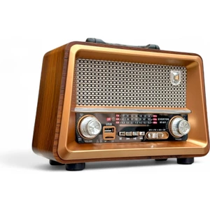 Royal Trend Nostalji Ahşap Gerçek Radyo,bluetooth Özellikli Trend Nostaljik Radyo