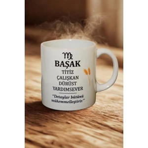 Başak Burcu Temalı Burç Bardağı Kupa