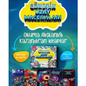Güneş'in Uzay Maceraları Seti (10 Kitap Set) - 4. Sınıf