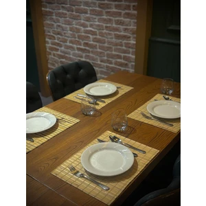 Bambu 6'lı Amerikan Servis 30X42 cm