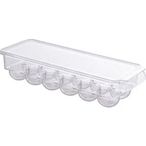 M-E65-16 Kapaklı Yumurta Sakl. Kabı Şeffaf