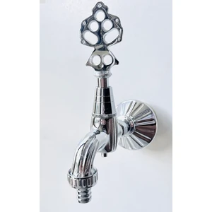 Lpd Osmanlı Musluğu Rakorlu (Bahçe) Krom 1/2