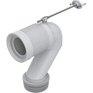 Kesilebilir Klozet Bağlantı Dirseği (100/110 Mm) – S Tipi, Duvara Sıfır Uyumlu