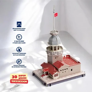 Kız Kulesi - 3D Puzzle