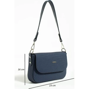 Just Polo Kadın Lakost Kumaş El ve Omuz Çantası 236005MH