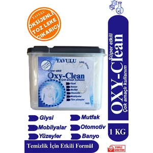 Oksijenli Toz Leke Çıkarıcı Oxy Clean Süper Etki 1000G- 1KG