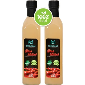 Elma Sirkesi 2x500 ml –  Katkısız Doğal | Şekersiz | Koruyucu İçermez