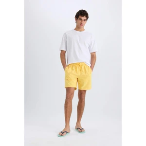 Regular Fit Kısa Boy Yumuşak Tuşeli Deniz Şortu E0993AX25HS