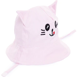 Hellobaby Kedi Model Bucket Kız Şapka Kız Bebek