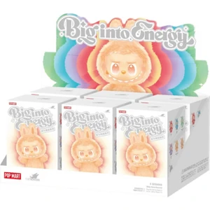 Pop Mart Labubu The Monsters Big Into Energy Series Peluş Oyuncak Anahtarlık Hediye Sevimli Koleksiyon Ürünleri 13 cm Sevimli Canavarlar