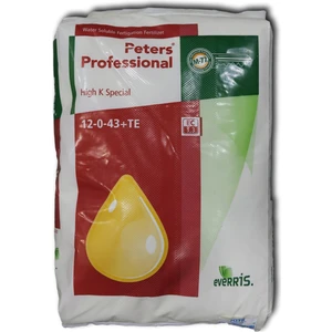 Peters Professional 12-0-43+Te 15 kg Nk Içerikli Damla Sulama Gübresi