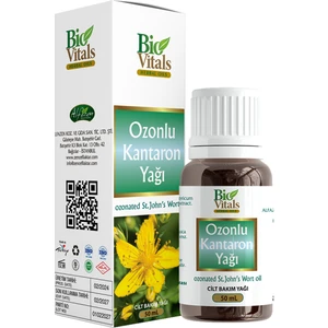 Bio Vitals Ozonlu Kantaron Yağı 50 ml