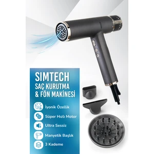 Saç Kurutma Ve Fön Makinesi, Iyonik, Ultra Sessiz , Süper Hızlı