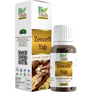 Bio Vitals Zencefil Yağı 20 ml