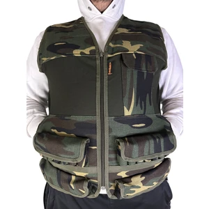 Askeri Desen Avcı Yeleği - 30 Fişek Kapasiteli - 12 Kalibre