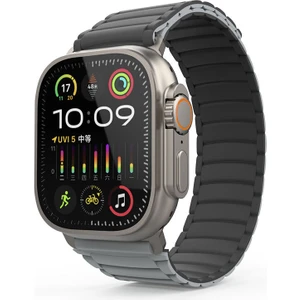 Apple Watch Ultra 49MM Uyumlu Zore KRD-122 Silikon Kordon Strap Kayış