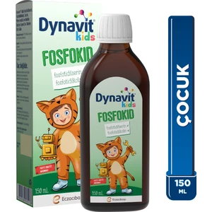 Kids Fosfokid Şurup 150 mL - Fosfotidilserin, Fosfotidilkolin, Taurin, Rodiola Ekstresi