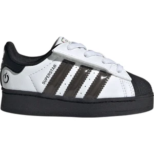 Adidas Originals JS1293 Superstar Led Lights Comfort Closure Elastic Lace Shoes Kids