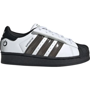 Adidas Originals JS1290 Superstar LED Lights Comfort Closure Elastic Lace Shoes Kids