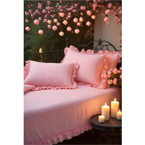 Tek Kişilik Fırfırlı Nevresim Takımı