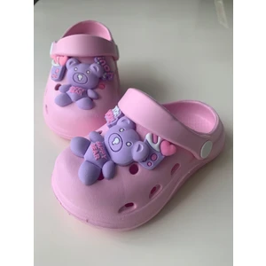 Çocuk Terlik Eva Crocss Kız ve Erkek Kaydırmaz Bahçe Plaj Kreş Havuz Günlük Terlik