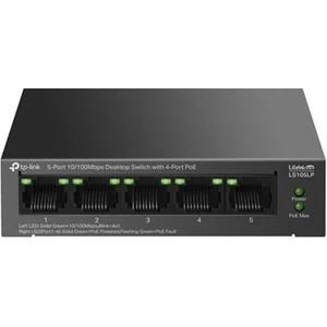 Tp-Lınk 5port LS105LP Gigabit 4port 41W Poe Switch